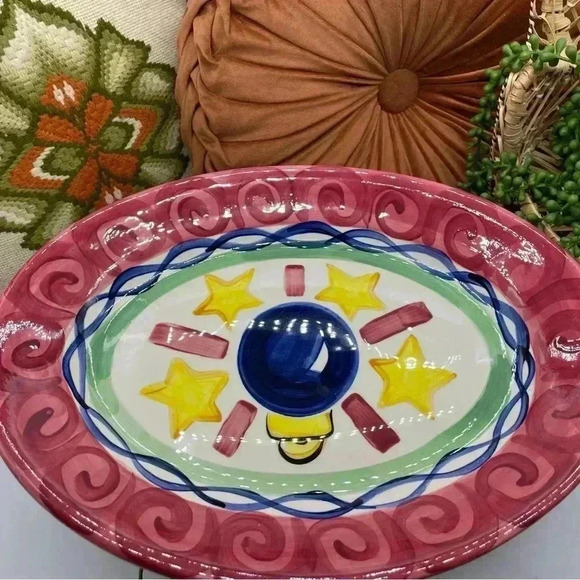 Vintage Vicki Carroll ‘Tis the Season Platter - Picture 2 of 5